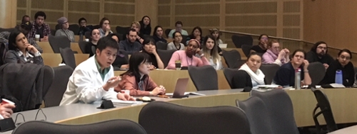 Lecture audience